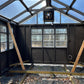 12x14 Atrium Greenhouse with James Hardie Siding