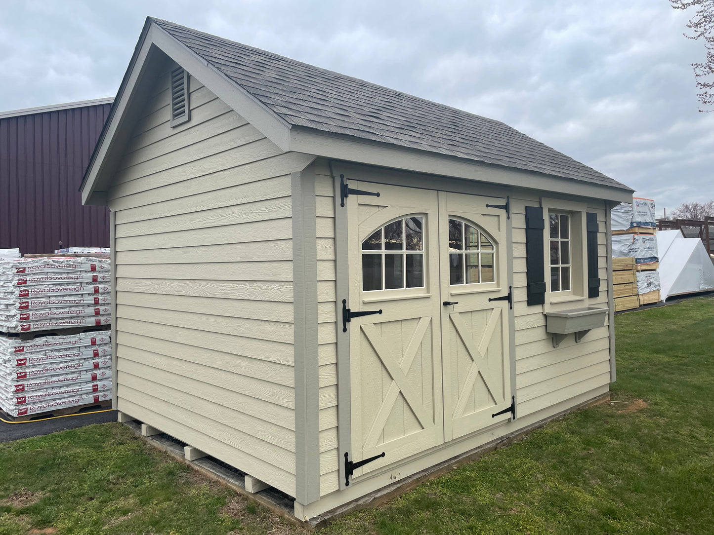 10x14 Garden Shed with Lap Siding