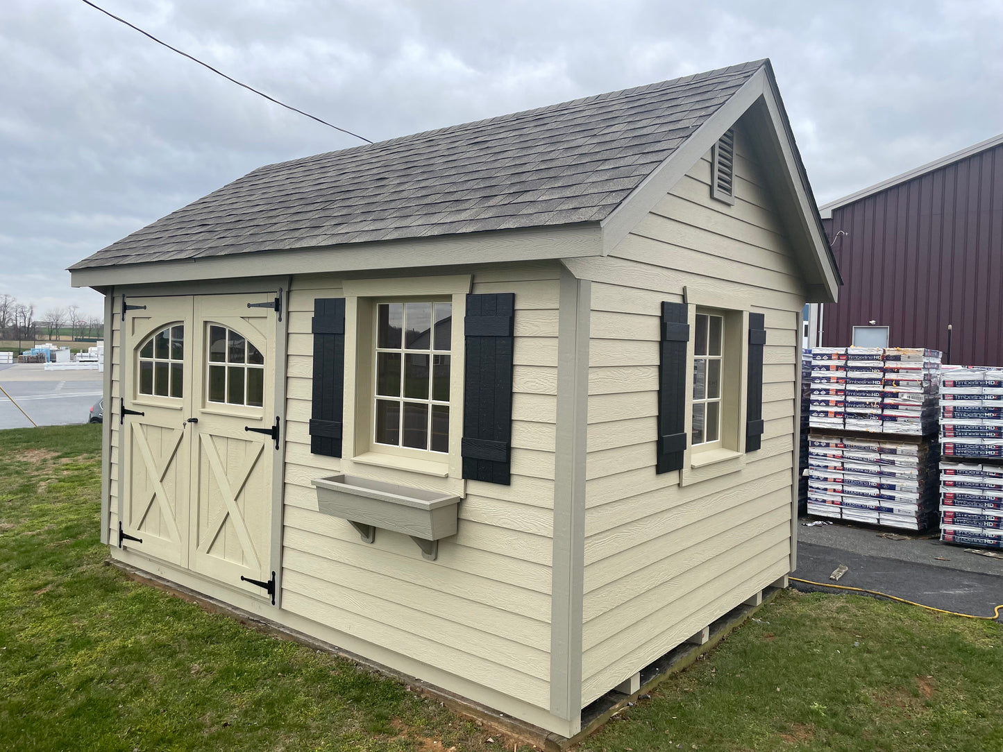 10x14 Garden Shed with Lap Siding